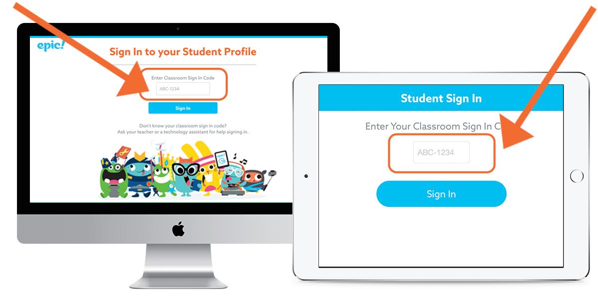 epic books for kids student login