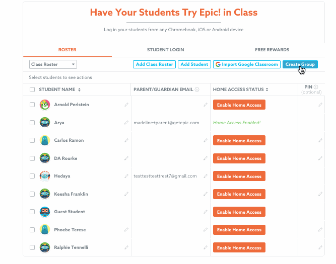 epic books login for students