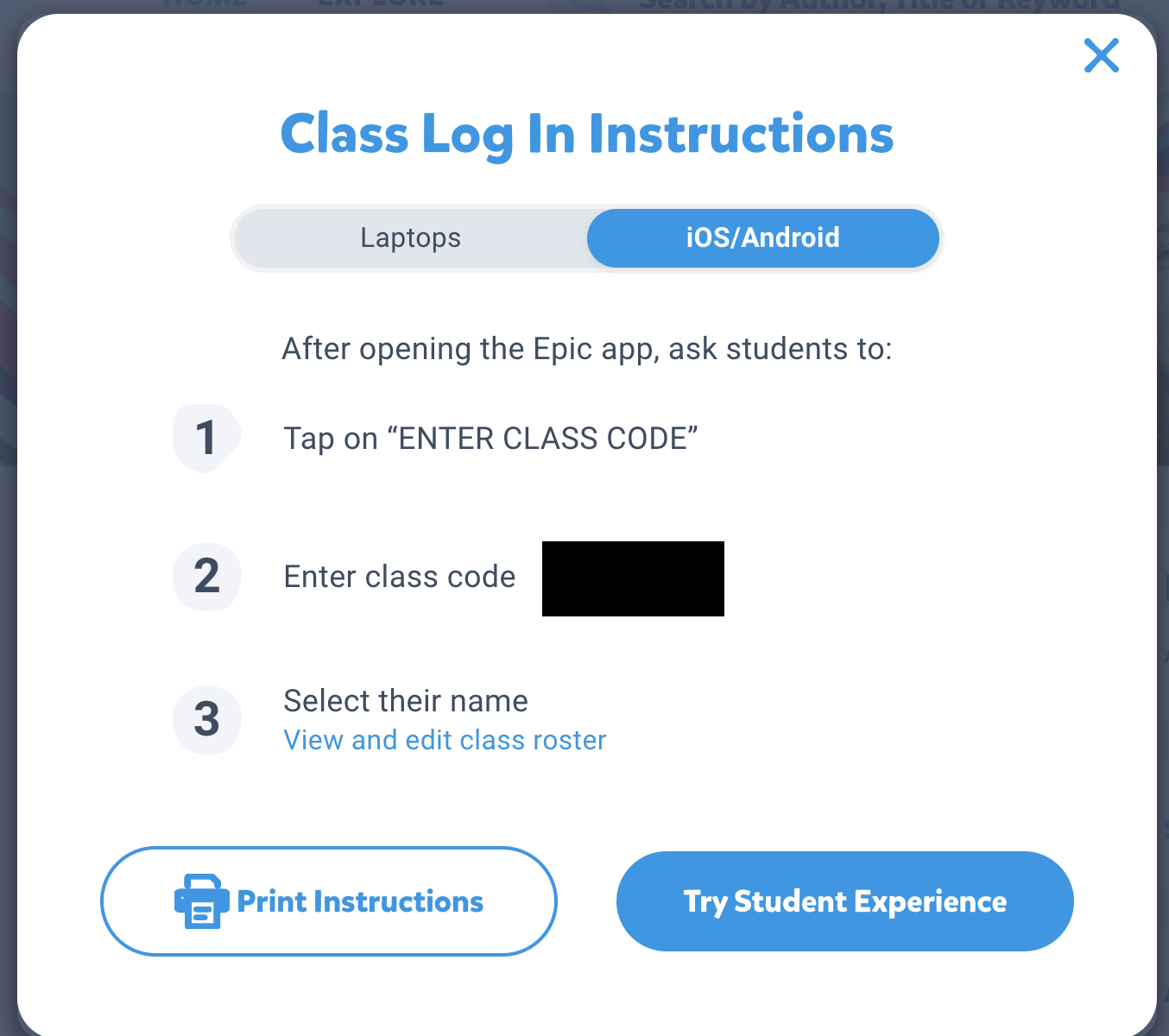 epic student login